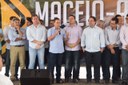 Deputados prestigiam lançamento da obra de duplicação da AL 220 Deputados prestigiam lançamento da obra de duplicação da AL 220