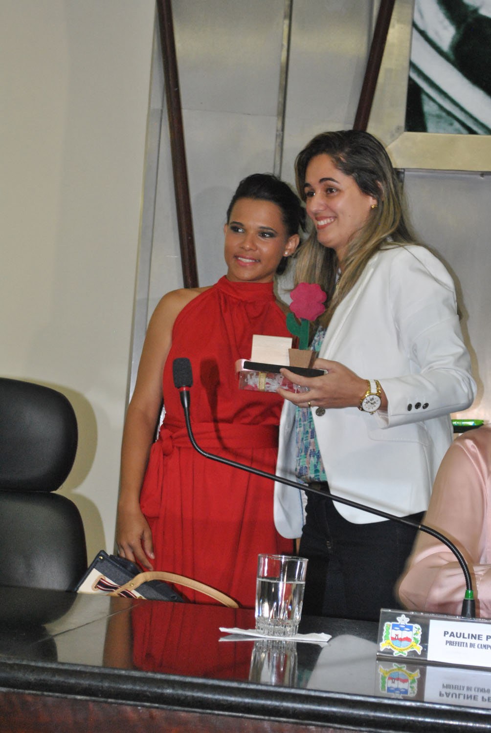 Representante da Uveal, Michele Fernandes, durante sessão especial em comemoração ao Dia Internacional da Mulher.jpg