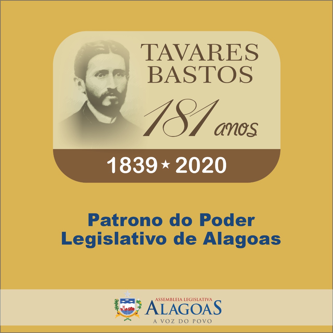 Assembleia comemora os 181 anos de Tavares Bastos