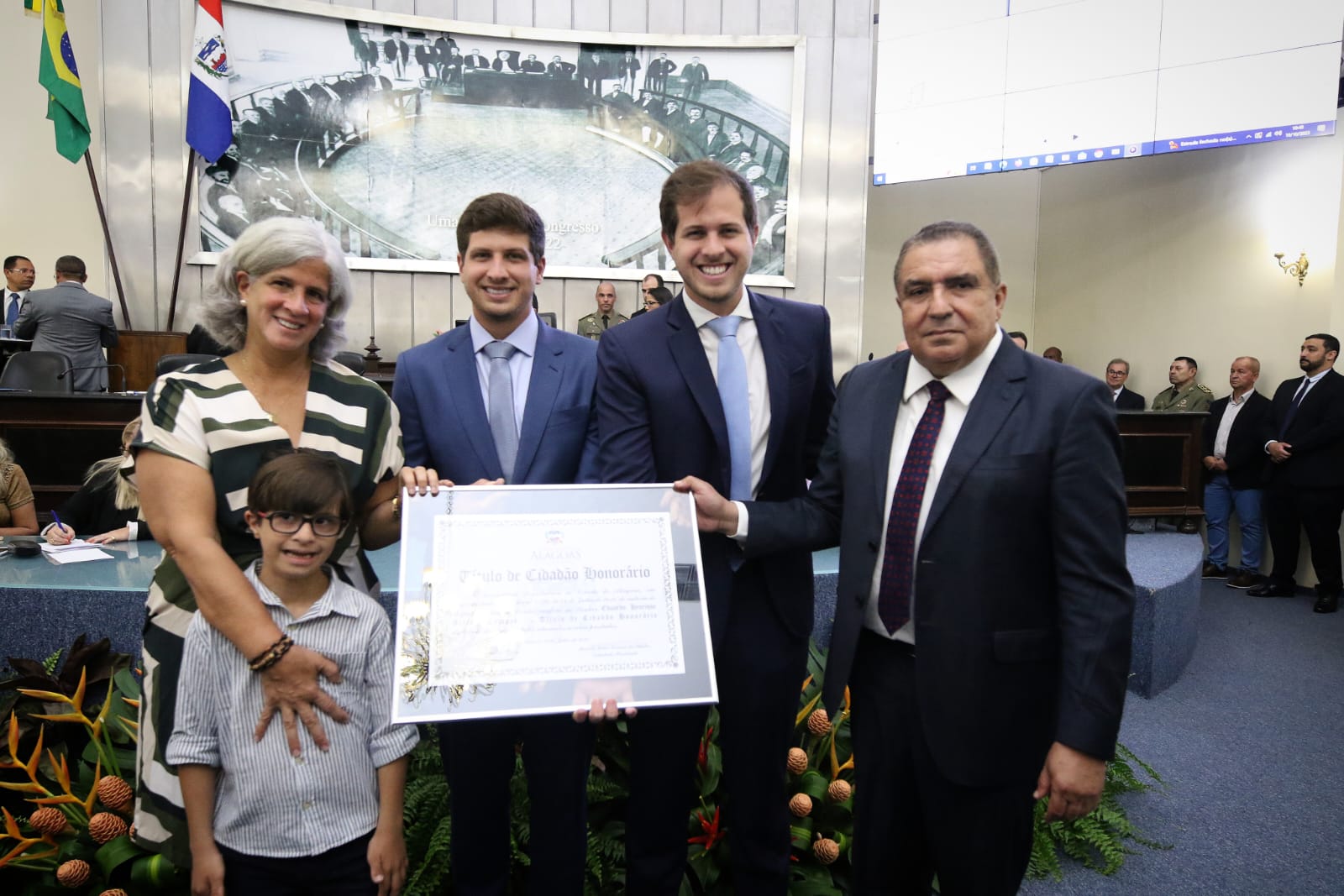 Eduardo Campos é homenageado pelo Parlamento alagoano