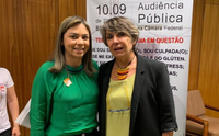 Flávia Cavalcante participa na Câmara Federal de audiência pública sobre fibromialgia 