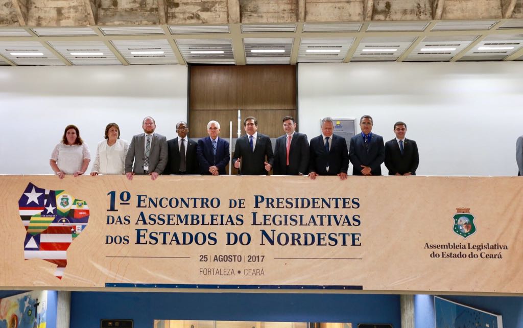 Francisco Tenório participa de encontro de presidentes das Assembleias Legislativas do Nordeste