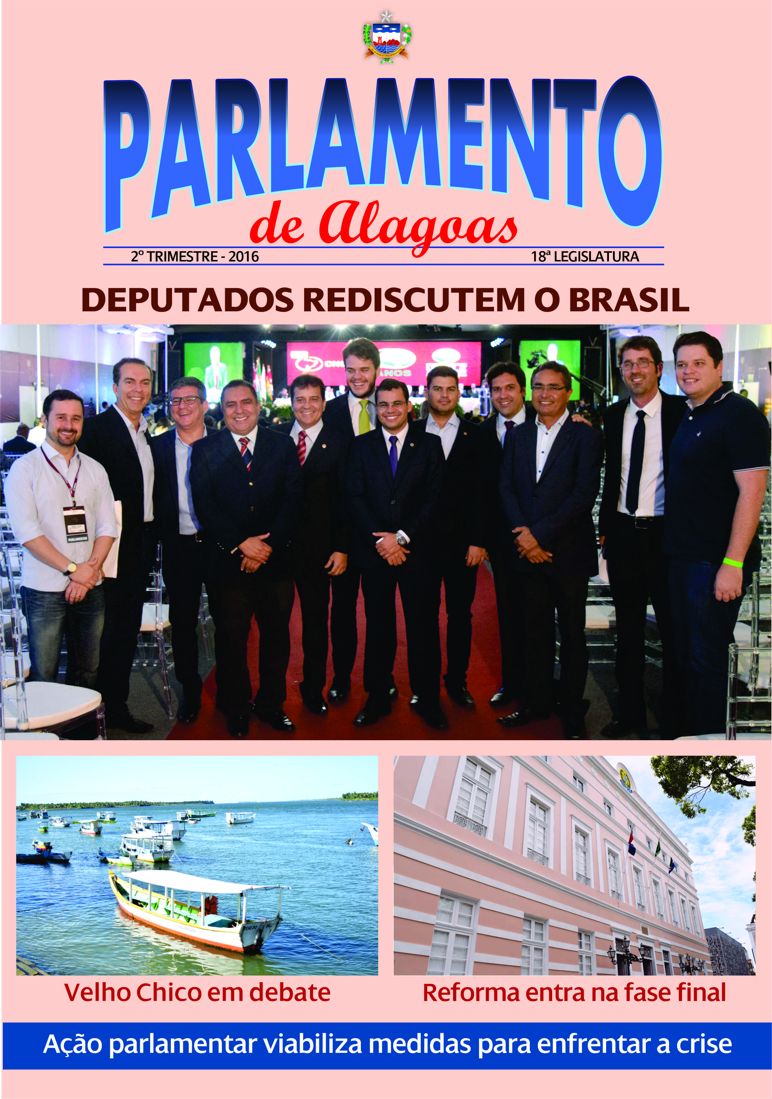 Nova edição da revista Parlamento de Alagoas está em circulação