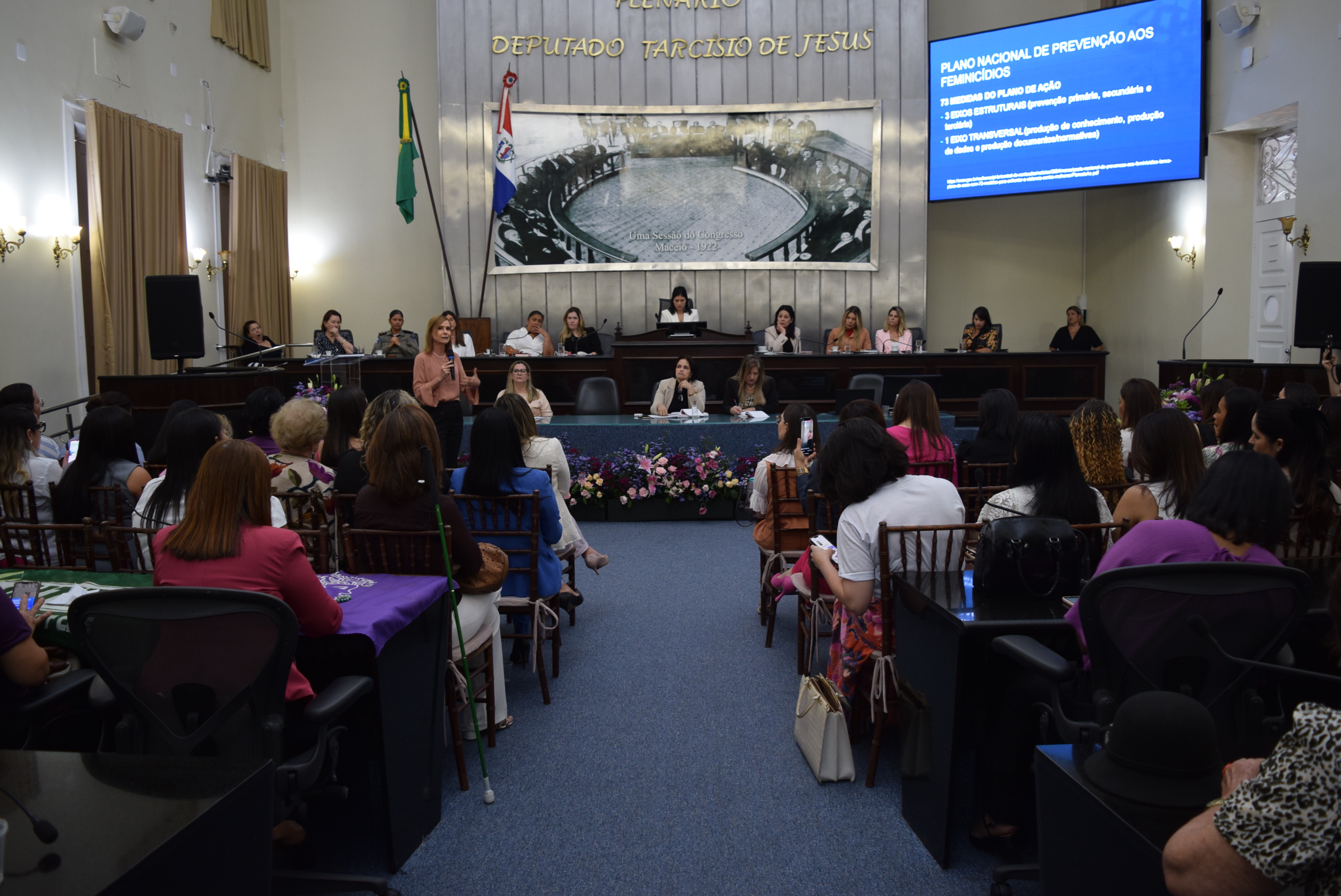 Sessão especial discute fortalecimento do combate à violência contra a mulher